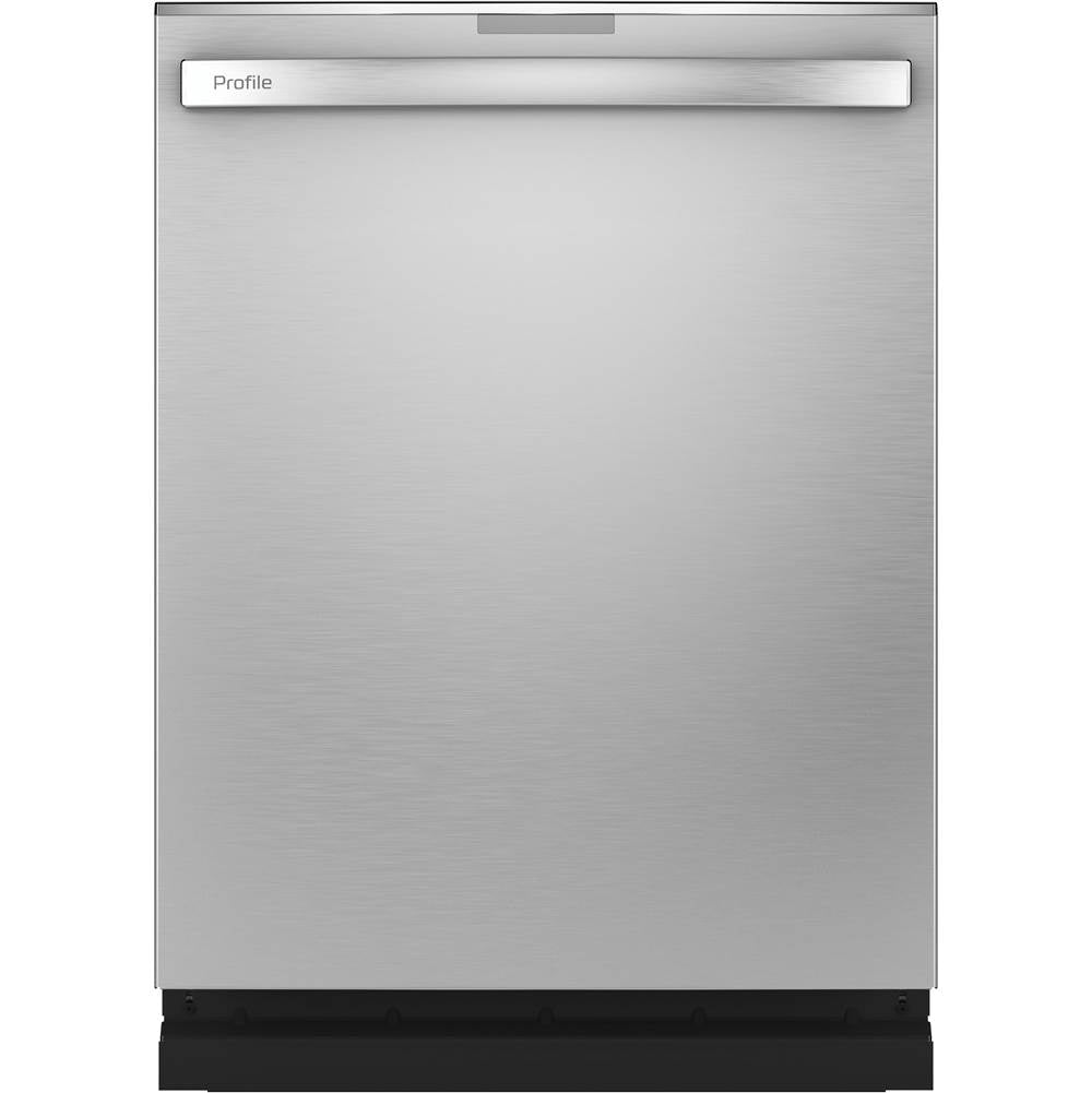 GE Profile Series - GE Profile Smart Stainless Steel Interior Fingerprint Resistant Dishwasher with Hidden Controls - Fingerprint Resistant Stainless