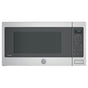 GE Profile Series - GE Profile 2.2 Cu. Ft. Countertop Sensor Microwave Oven - Stainless Steel
