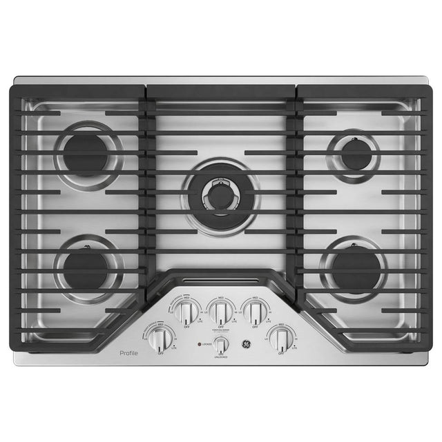 GE Profile Series - GE Profile 30'' Built-In Gas Cooktop - Stainless Steel