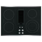 GE Profile Series - 30'' Downdraft Electric Cooktop - Stainless Steel