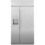 GE Profile Series - GE Profile Series 42'' Smart Built-In Side-by-Side Refrigerator with Dispenser - Stainless Steel