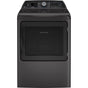 GE Profile Series - 7.3 Cu. Ft. Capacity Smart Gas Dryer With Fabric Refresh - Diamond Gray