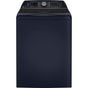 GE Profile Series - 5.4 Cu. Ft. Capacity Washer With Smarter Wash Technology And Flexdispense - Royal Sapphire