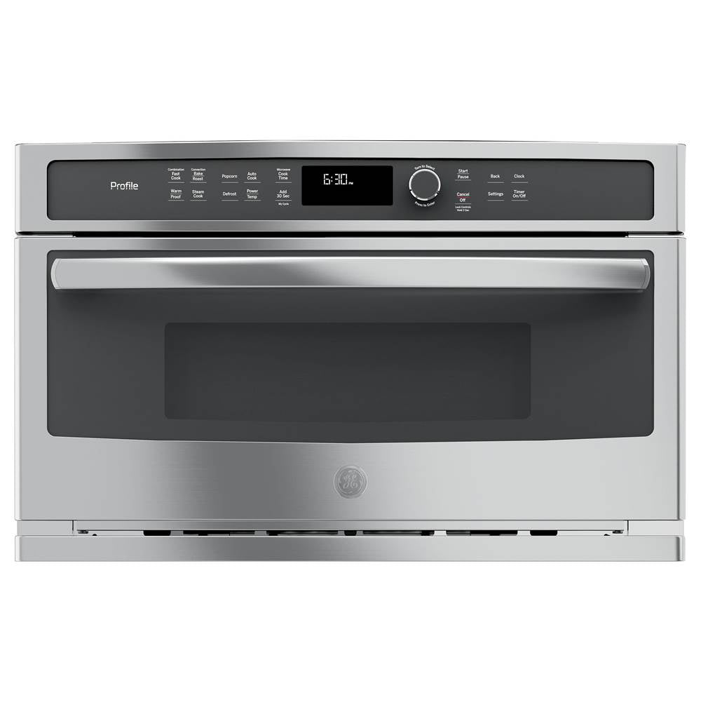 GE Profile Series - GE Profile Built-In Microwave/Convection Oven - Stainless Steel