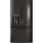 GE Profile Series - GE Profile Series ENERGY STAR 22.1 Cu. Ft. Counter-Depth French-Door Refrigerator with Hands-Free AutoFill - Fingerprint Resistant Black Stainless