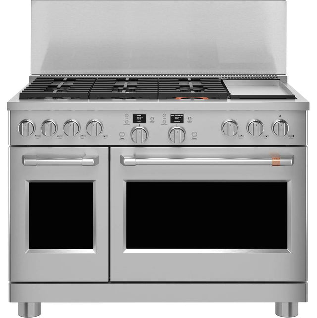 GE Profile Series - 48'' Professional 12'' Backsplash - Stainless Steel