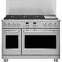 GE Profile Series - 48'' Professional 12'' Backsplash - Stainless Steel