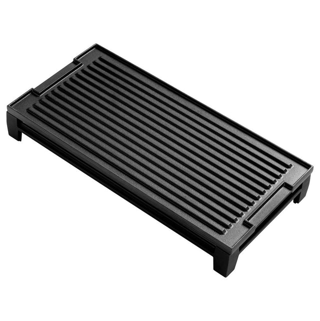 GE Profile Series - Grill/Griddle Accessory - Black on Black