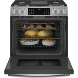 30'' Smart Dual Fuel Slide-In Front-Control Fingerprint Resistant Range