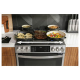 30'' Smart Dual Fuel Slide-In Front-Control Fingerprint Resistant Range