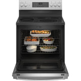 30'' Smart Free-Standing Electric Convection Fingerprint Resistant Range With No Preheat Air Fry