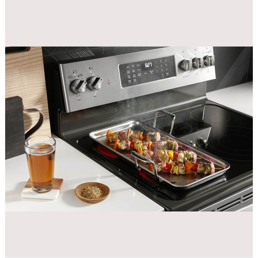 30'' Smart Free-Standing Electric Double Oven Convection Range With No Preheat Air Fry