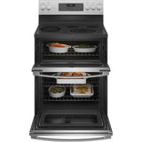 30'' Smart Free-Standing Electric Double Oven Convection Range With No Preheat Air Fry