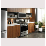 Smart 30'' Free-Standing Self Clean Gas Fingerprint Resistant Range With No Preheat Air Fry