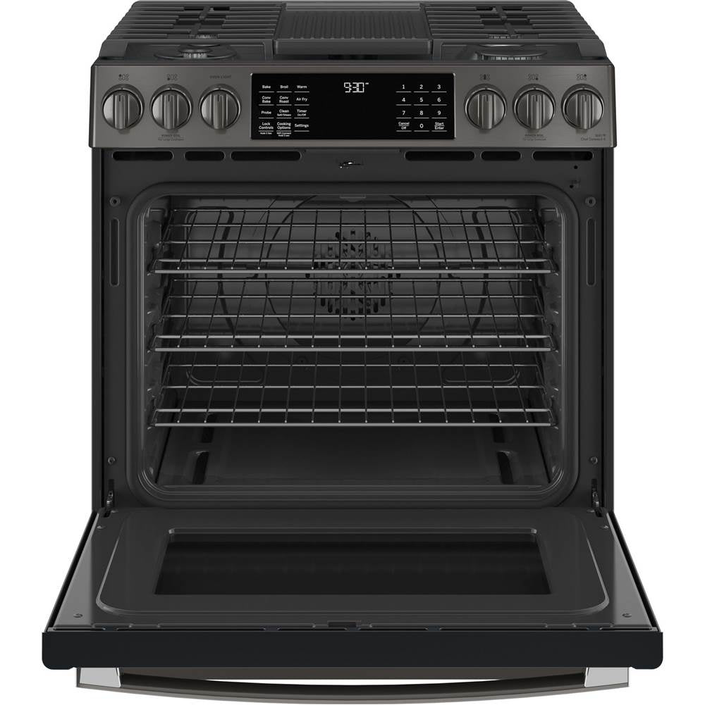 30'' Smart Slide-In Front-Control Gas Range With No Preheat Air Fry