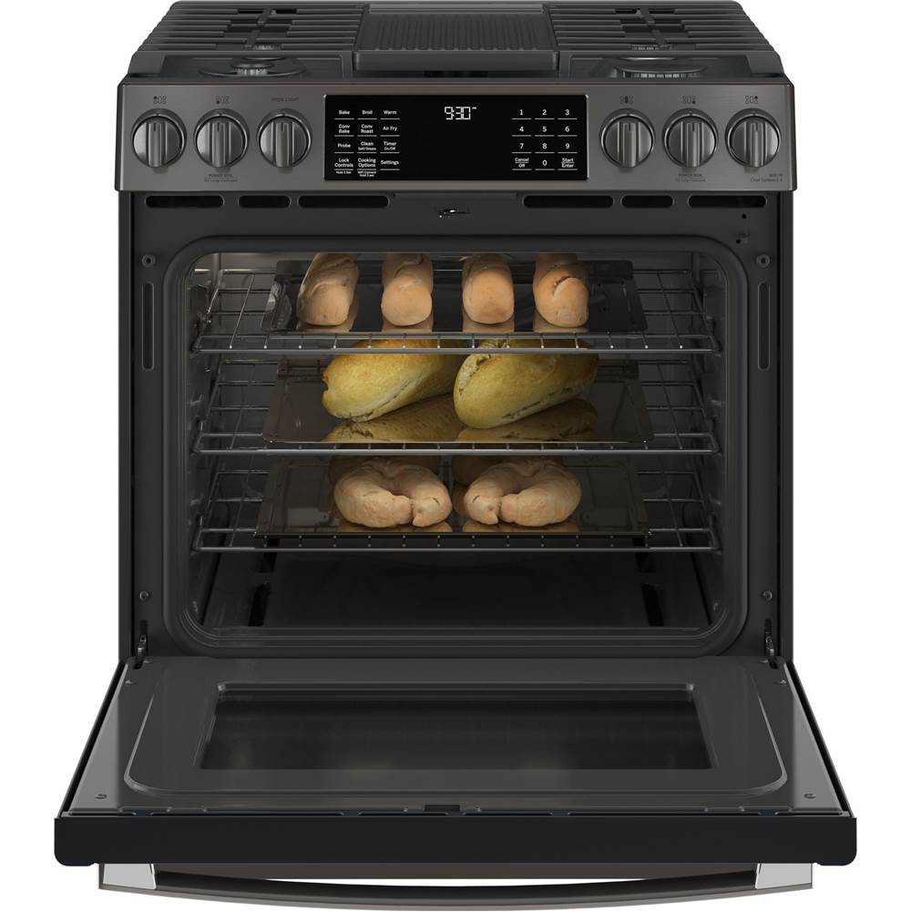 30'' Smart Slide-In Front-Control Gas Range With No Preheat Air Fry
