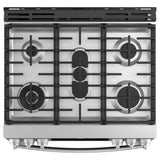 30'' Smart Slide-In Front-Control Gas Fingerprint Resistant Range With No Preheat Air Fry