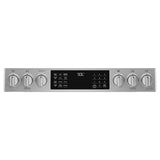 30'' Smart Slide-In Front-Control Gas Double Oven Convection Fingerprint Resistant Range