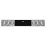30'' Smart Slide-In Front-Control Gas Double Oven Convection Fingerprint Resistant Range