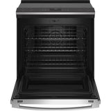 30'' Smart Slide-In Fingerprint Resistant Front-Control Induction And Convection Range With No Preheat Air Fry