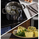 30'' Smart Slide-In Fingerprint Resistant Front-Control Induction And Convection Range With No Preheat Air Fry