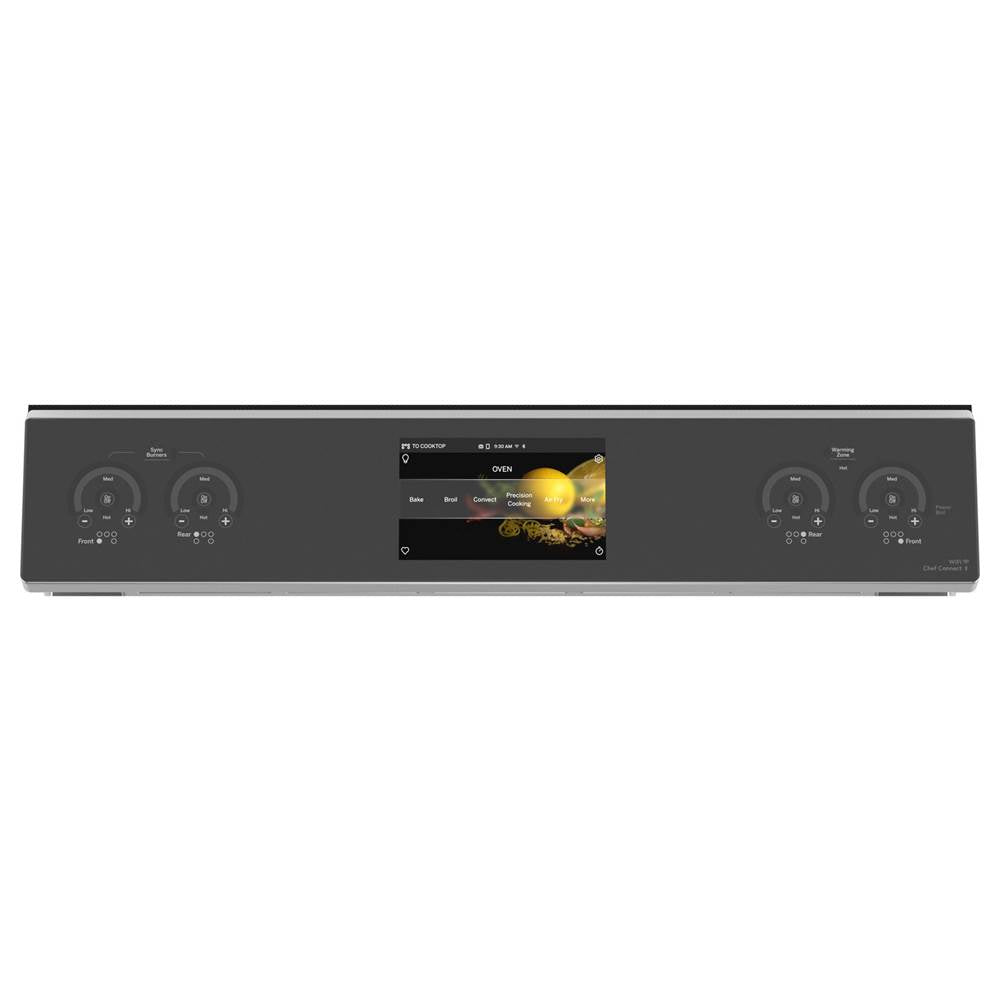30'' Smart Slide-In Front-Control Induction Fingerprint Resistant Range With In Oven Camera