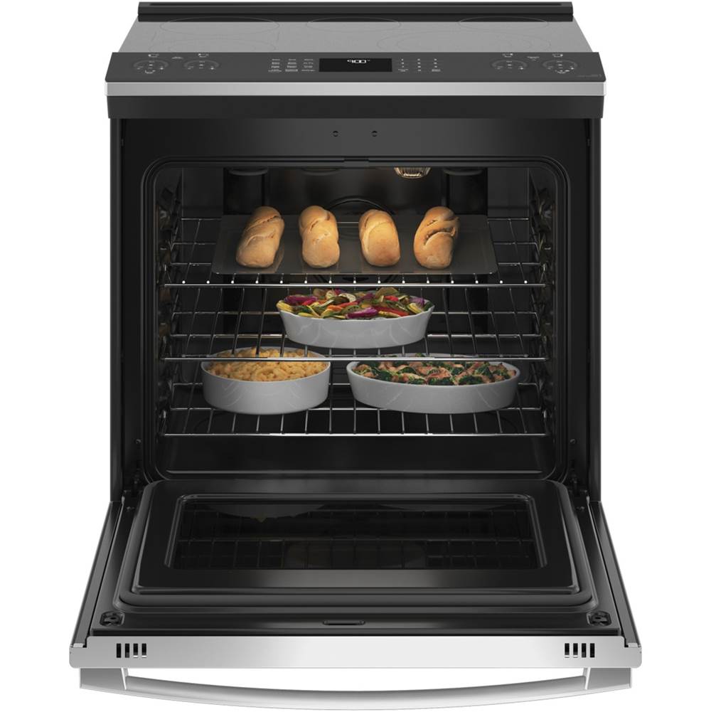 30'' Smart Slide-In Electric Convection Fingerprint Resistant Range With No Preheat Air Fry