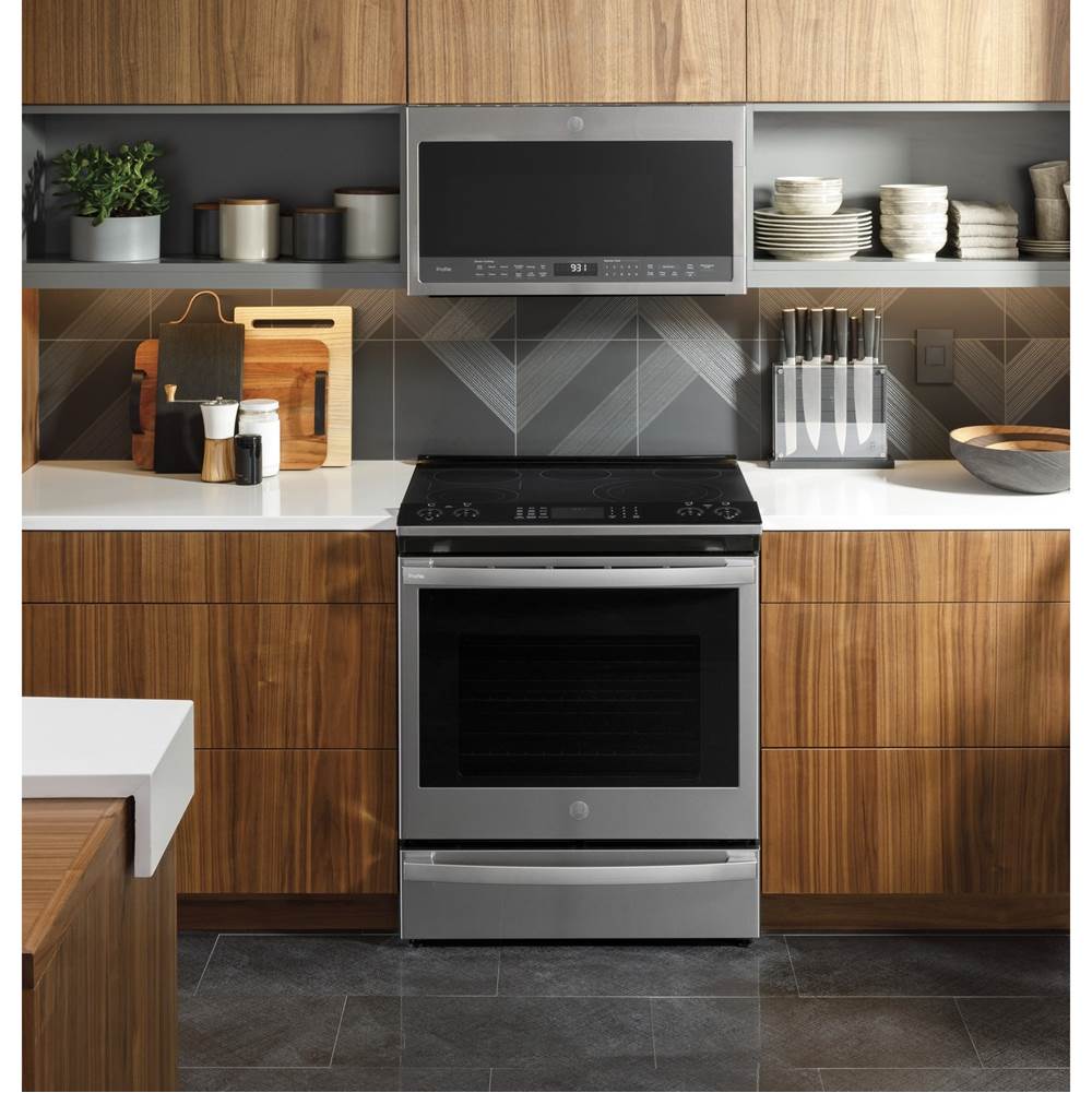 30'' Smart Slide-In Electric Convection Fingerprint Resistant Range With No Preheat Air Fry