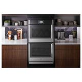 GE ProfileE Series 30'' Built-In Convection Double Wall Oven with Left-Hand Side-Swing Doors