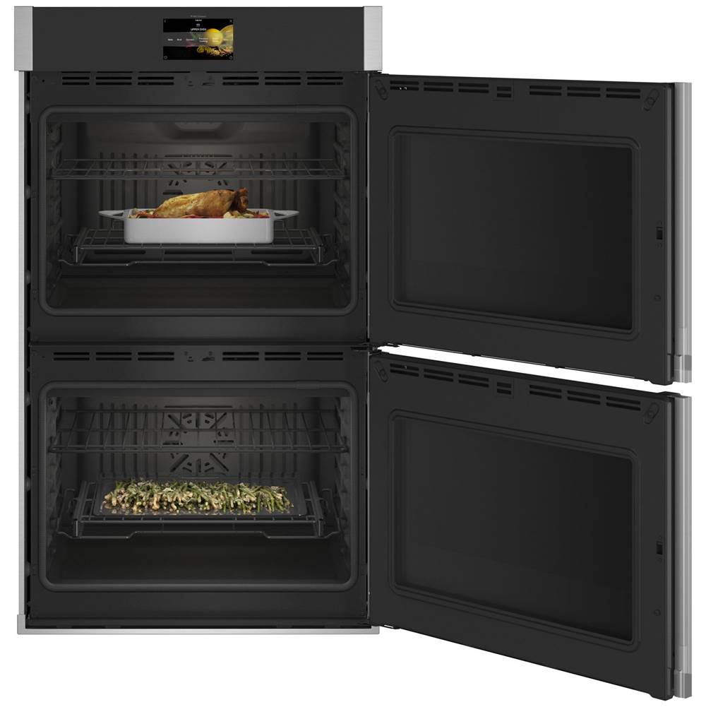 GE ProfileE Series 30'' Built-In Convection Double Wall Oven with Right-Hand Side-Swing Doors