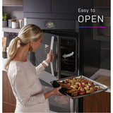 GE ProfileE Series 30'' Built-In Convection Double Wall Oven with Right-Hand Side-Swing Doors