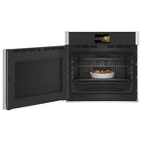 GE ProfileE Series 30'' Built-In Convection Single Wall Oven with Left-Hand Side-Swing Doors