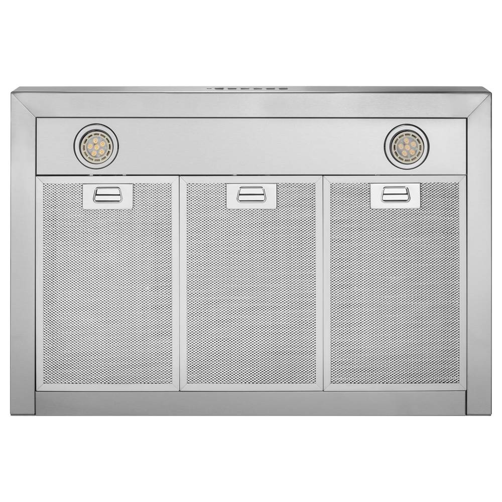 30   Designer Wall Mount Hood w/ Dimmable LED Lighting