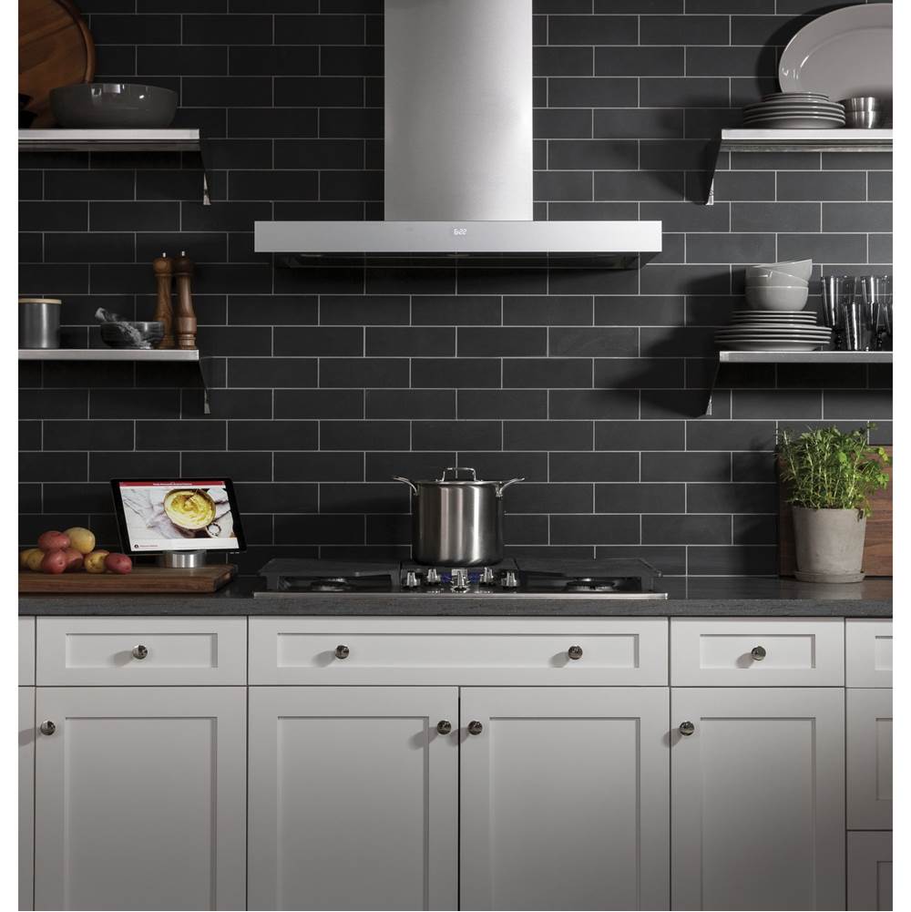 36   WiFi Enabled Designer Wall Mount Hood w/ Perimeter Venting