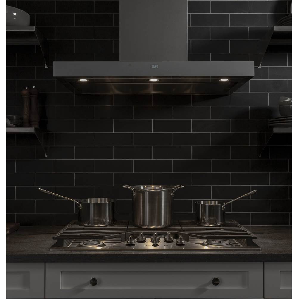 36   WiFi Enabled Designer Wall Mount Hood w/ Perimeter Venting