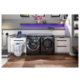 5.3 Cu. Ft. Capacity Smart Front Load Energy Star Steam Washer With Adaptive Smartdispenseultrafresh Vent System Pluswith Odorblock