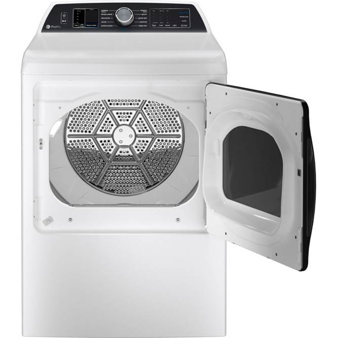 7.4 Cu. Ft. Capacity Smart Aluminized Alloy Drum Electric Dryer With Sanitize Cycle And Sensor Dry