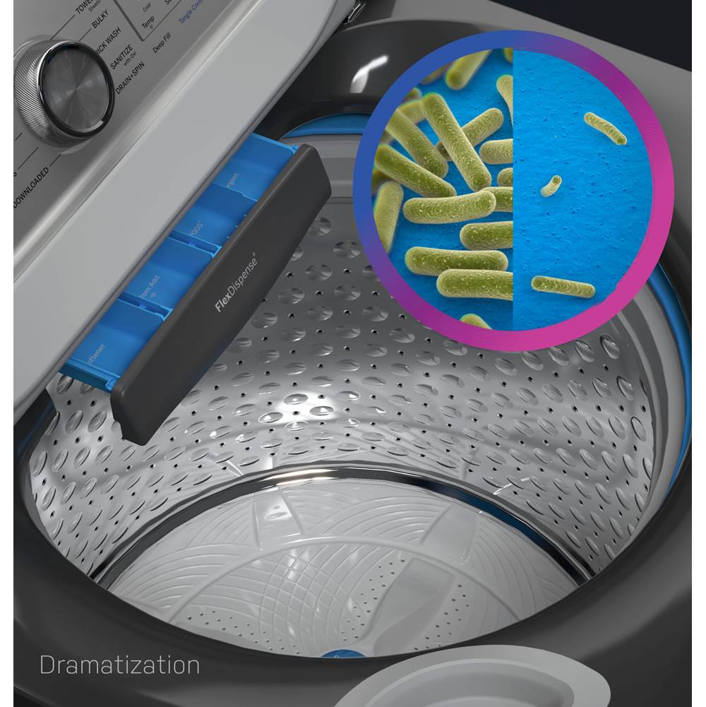 5.4 Cu. Ft. Capacity Washer With Smarter Wash Technology And Flexdispense