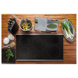 36'' WidthRadiant Cktp5 BurnersTch Cntrl2x Tri-Ring Power Boil ElementsSync BurnersGourmet Guide Ckg, Hestan Pan InclADA Compliant