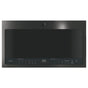 GE Profile Series - GE Profile 2.1 Cu. Ft. Over-the-Range Sensor Microwave Oven - Fingerprint Resistant Black Stainless