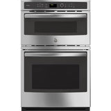 GE Profile Series - GE Profile 27'' Built-In Combination Convection Microwave/Convection Wall Oven - Stainless Steel