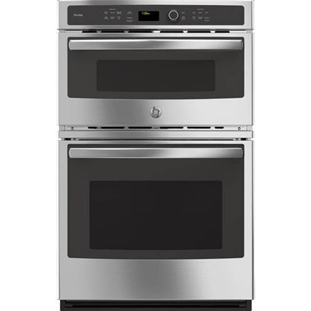 GE Profile Series - GE Profile 27'' Built-In Combination Convection Microwave/Convection Wall Oven - Stainless Steel