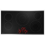 36'' WidthRadiant Cktp5 BurnersTch Cntrl2x Tri-Ring Power Boil ElementsSync BurnersGourmet Guide Ckg, Hestan Pan InclADA Compliant