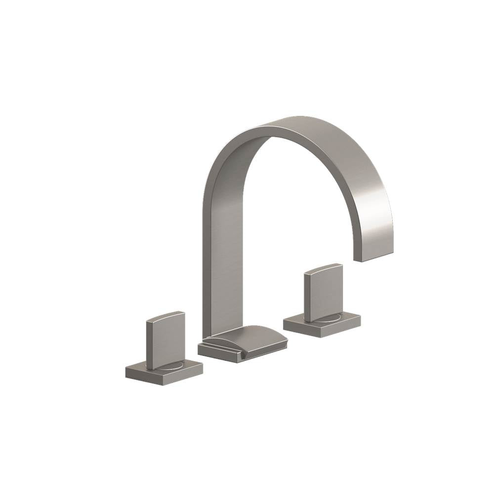 Graff - Sade Widespread Lavatory Faucet - Steelnox  Satin Nickel