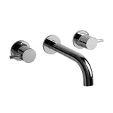 Graff - M.E. Wall-Mounted Lavatory Faucet - Steelnox  Satin Nickel