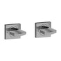 Graff - Sade/Targa Widespread Lavatory Faucet Handle Set - Wall-Mounted - Architectural White