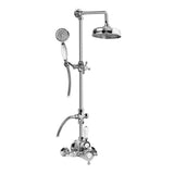Graff - Adley Exposed Thermostatic Shower System w/Handshower (Rough and Trim) - Polished Chrome