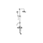 Graff - Adley Exposed Thermostatic Tub and Shower System w/Handshower (Rough and Trim) - Architectural White