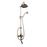Graff - Adley Exposed Thermostatic Tub and Shower System w/Handshower (Rough and Trim) - Polished Nickel