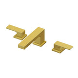 Graff - Incanto Widespread Lavatory Faucet - Brushed Brass PVD